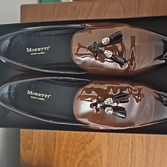 Moretti Gold Label Mens Dress Shoes Size 11 - Picture 3 of 7